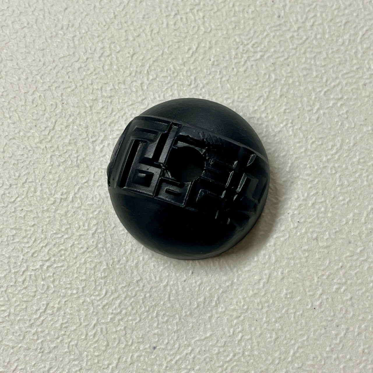 Image of Front Cover of Accessories - NEW/NEW - FLASHBACK ADAPTOR, 45RPM 7" Adaptor -Black Rectangular Logo (, UK 2025), , Individually crafted - 0156091S