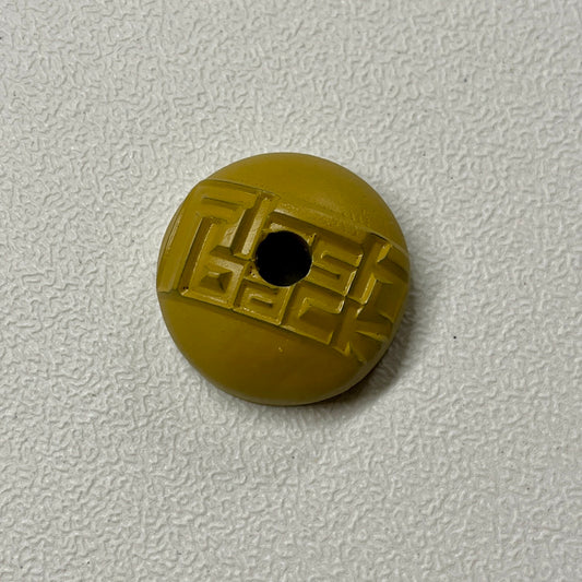 Image of Front Cover of Accessories - NEW/NEW - FLASHBACK ADAPTOR, 45RPM 7" Adaptor Gold Rectangular Logo (, UK 2025), , Individually crafted - 0136026E
