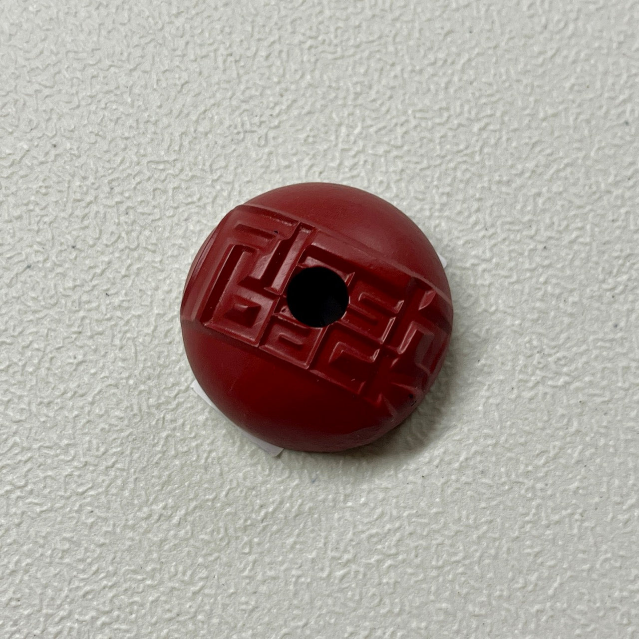 Image of Front Cover of Accessories - NEW/NEW - FLASHBACK ADAPTOR, 45RPM 7" Adaptor Maroon Rectangular Logo (, UK 2025), , Individually crafted - 0136027E