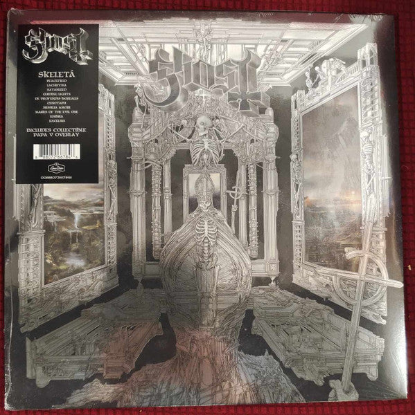 Image of Front Cover of LP - EX/EX - GHOST, Skelet  (Loma Vista; 00888072667846, Europe 2025, Papa V Overlay Sleeve, Inner), Opened Instore, Still In Stickered Shrinkwrap,  - 4046015S
