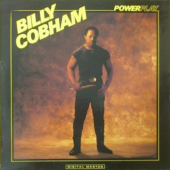 Image of Front Cover of LP - VG/VG+ - BILLY COBHAM, Powerplay (GRP; GRP 91027, Switzerland 1986, Inner), Sleeve in stickered shrink. Inner creased throughout,  - 0116377C