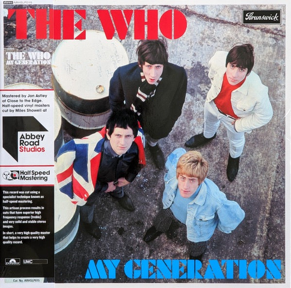 Image of Front Cover of LP - NEW/NEW - THE WHO, My Generation (Brunswick; ARHSLP015, Worldwide 2022 Reissue, Insert, Obi, Limited Edition, Remastered, Stereo, Half Speed Mastering), ,  - 0136109E