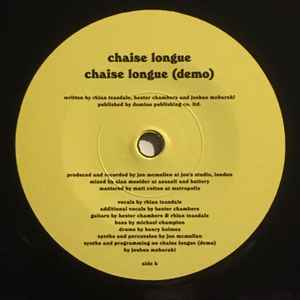 Image of Label Cover of 7" - VG+/VG+ - WET LEG, Chaise Longue / Demo (Domino; RUG1232, UK 2022 Reissue, Picture Sleeve, Second Pressing, "= " Runouts), tiny pressing dimple,  - 3456171S