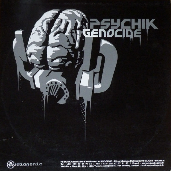Image of Label Cover of 12" - VG/G+ - THE DJ PRODUCER / HELLFISH, Violent Works Of Art / Deck Fuel (Psychik Genocide; PKG 06, France 2007, Company Sleeve), , A The DJ Producer   Violent Works Of Art (The Psychik Shocker !!)B Hellfish   Deck Fuel (Adventures For The Sonically Deprivated) - 0126181E