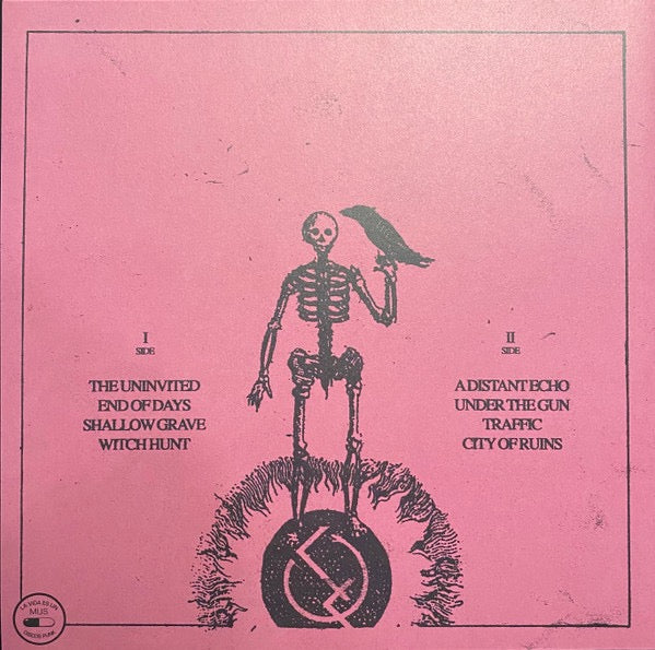 Image of Back Cover of LP - EX/VG+ - CHAIN CULT, Shallow Grave (La Vida Es Un Mus; MUS203, UK 2019, Inner), ,  - 0116478C