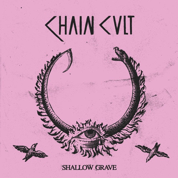 Image of Front Cover of LP - EX/VG+ - CHAIN CULT, Shallow Grave (La Vida Es Un Mus; MUS203, UK 2019, Inner), ,  - 0116478C
