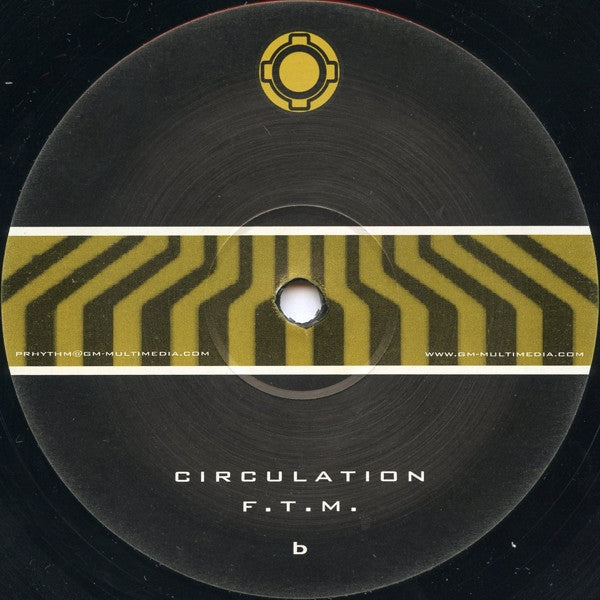 Image of Back Cover of 12" - G+/G - LARS KLEIN, Crane & Snake (Planet Rhythm Records; PRRUK044, UK 2003, Company Sleeve), , A	Dark StarB1	CirculationB2	Ftm - 0126186E
