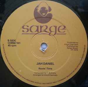 Image of Back Cover of 0216001C: 12" - JAH DANIEL, Matthew Mark Luke And John / Roots' Time (Sarge; CHRM 101, UK 1979) Lots of light marks and scuffs. Biro on label.  /G+