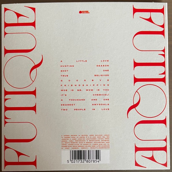 Image of Back Cover of 0216051C: CD - BIFFY CLYRO, Futique (Warner Records; 5021732807854, UK & Europe 2025, Fold Out Sleeve, Booklet)   VG+/VG+