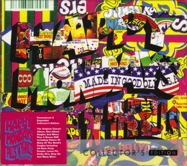 Image of Front Cover of 2xCD - VG+/VG+ - HAPPY MONDAYS, Pills 'N' Thrills And Bellyaches (Rhino Records; 5144-24011-2, UK 2007, Double Digipak, Booklet), ,  - 3136061E