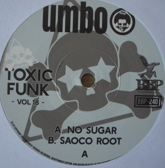 Image of Front Cover of 0226042E: 7" - UMBO, Toxic Funk Vol 18 (Breakbeat Paradise Recordings; BBP-240, Denmark 2025)   /EX