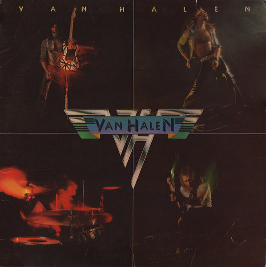 Image of Front Cover of LP - VG/VG - VAN HALEN, Van Halen (Warner Bros. Records; K56470, UK 1978, Burbank Labels), Strong VG - light marks, Edge Wear,  - 4446030S