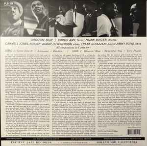 Image of Back Cover of 12" - VG+/VG+ - CURTIS AMY & FRANK BUTLER, Groovin' Blue (Pacific Jazz ; PJ-19, Worldwide 2025, Picture Sleeve), ,  - 0246173S