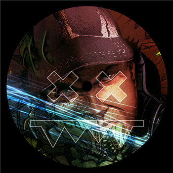 Image of Front Cover of 0246213S: 12" - VARIOUS, Mirror Universe (Plate 1) (Eatbrain ; EATBRAINLP002-3-V1, Hungary 2016, Die Cut Picture Sleeve)   VG+/VG