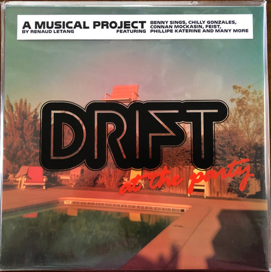 Image of Front Cover of 0226212E: 2xLP - DRIFT, At the Party (Animal63 ; BLV8864, Worldwide 2025, Individual Sleeves In Printed And Stickered Plastic Outer)   VG+/EX