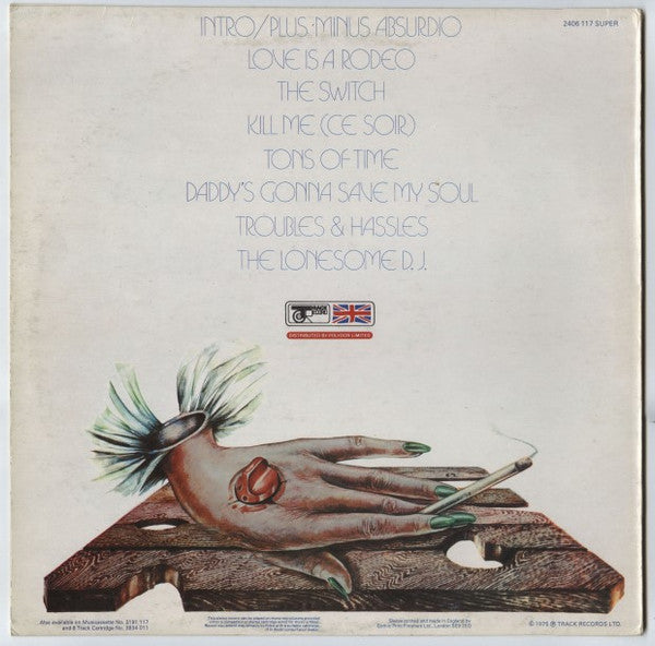 Image of Back Cover of LP - VG/VG - GOLDEN EARRING, Switch (Track Record; 2406 117, UK 1975, Insert), ,  - 0216423C