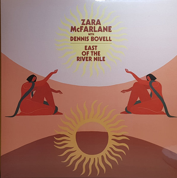 Image of Front Cover of 0216448C: 12" - ZARA MCFARLANE WITH DENNIS BOVELL, East Of The River Nile (Brownswood Recordings; BWOOD0201, UK 2019, Picture Sleeve) Shrink-wrap  VG+/EX