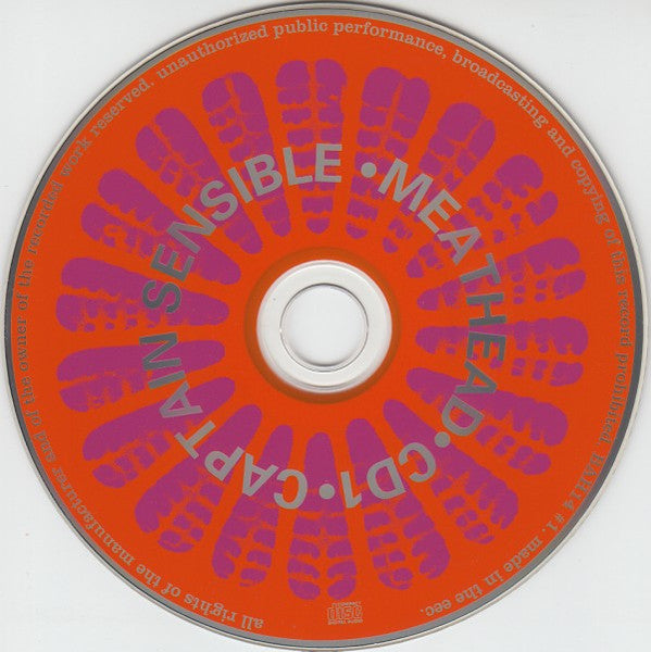 Image of Label Cover of 0236075E: 2xCD - CAPTAIN SENSIBLE, Meathead (Humbug; BAH 14, UK 1995, Jewel Case)   VG+/VG+