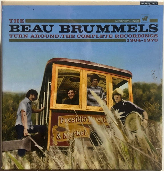 Image of Front Cover of 8xCD - EX/M - THE BEAU BRUMMELS, Turn Around: The Complete Recordings 1964-1970 (Now Sounds; QCRNOWBX58, UK 2021, Box Set, Booklet), SEALED,  - 0216618C