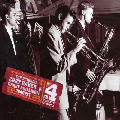 Image of Front Cover of 4xCD - EX/EX - THE ORIGINAL CHET BAKER & GERRY MULLIGAN QUARTET, The Original Chet Baker & Gerry Mulligan Quartet: Complete Recordings (Definitive Records; DRCD44409, Spain 2004, Double CD Case, Booklet), ,  - 0236285E