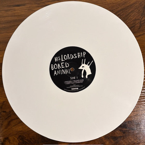 Image of Label Cover of LP - EX/EX - HIS LORDSHIP, Bored Animal (Psychonaut Sounds; PSYCHED021LP, UK & Ireland 2025, Inner, White Vinyl), Seal opened instore, still in shrinkwrap.,  - 0246283S