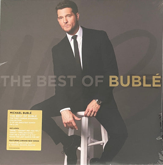 Image of Front Cover of 2xLP - EX/EX - MICHAEL BUBL , The Best Of Bubl  (Reprise Records; 093624839392, Europe 2024, Gatefold, Insert), Opened Instore, Still In Stickered Shrinkwrap,  - 0346004S