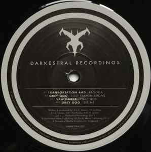 Image of Label Cover of 0346037S: 12" - VARIOUS, Pagoda (Darkestral Recordings ; DARKESTRAL 007, UK 2011, Die Cut Company Sleeve)   VG+/VG+