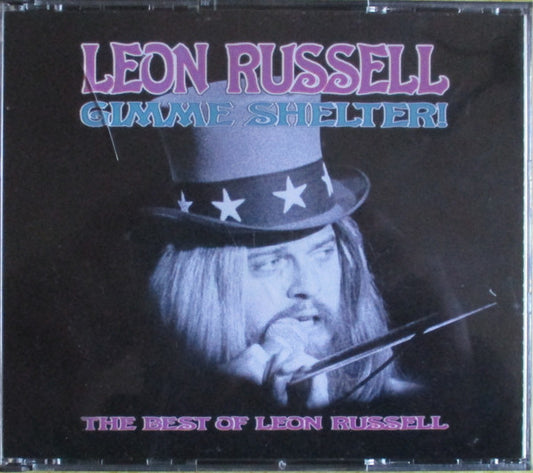 Image of Front Cover of 2xCD - VG+/EX - LEON RUSSELL, Gimme Shelter! The Best Of Leon Russell (EMI; 7243 8 52644 2 9, Europe 1996, Double CD Case, Booklet), ,  - 0336077E