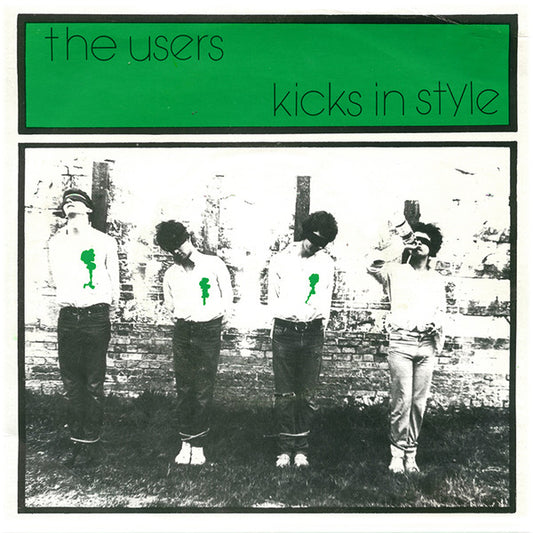 Image of Front Cover of 0326075E: 7" - THE USERS, Kicks In Style (Warped Records; WARP 1, UK 1978 Reissue, Picture Sleeve, No Postcard, Numbered Limited Edition of 5,000, Remastered) Limited Edition No 0564  VG+/EX
