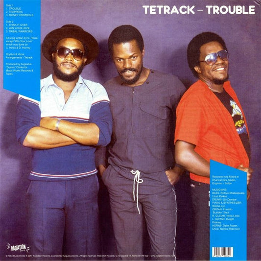 Image of Front Cover of 0326113E: LP - TETRACK, Trouble (Radiation Roots; RROO319, Italy 2017)   EX/VG+
