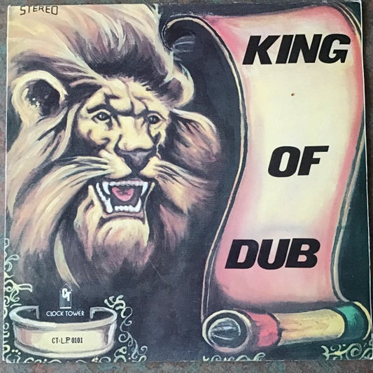 Image of Front Cover of 0316081C: LP - BUNNY LEE, King Of Dub (Clocktower Records; CTLP 0101, Canada 1990s Reissue)   VG+/VG+