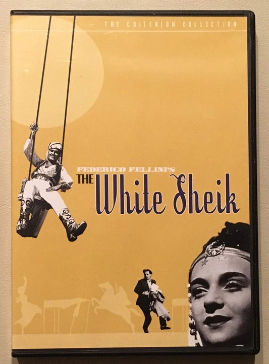 Image of Front Cover of DVD - VG+/VG+ - FREDERICO FELLINI, The White Shreik (The Criterion Collection ; 189, US 2003, Booklet), ,  - 0336107E