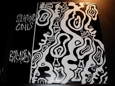 Image of Front Cover of 0316091C: LP - STEAMING COILS, Breaded (Quaquaversal Vinyl; QV01, US 1994, Hand-Numbered. Features Brad Laner Of Savage Republic / Medicine) No. 787/1000.  VG/VG