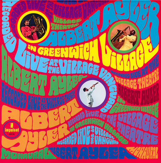 Image of Front Cover of LP - EX/EX - ALBERT AYLER, In Greenwich Village (Impulse!; AS-9155, Russia 2022 Reissue, Gatefold), ,  - 0326265E