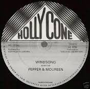 Image of Front Cover of 0316250C: 12" - PEPPER & MOUREEN, Windsong (Holly Cone; HC 101, UK 1980s) Record very marked and scuffed but plays better than grade  /G