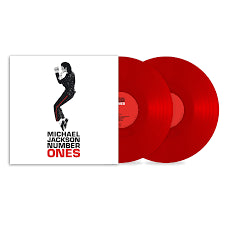 Image of Back Cover of 9032604C: 2xLP - MICHAEL JACKSON, Number Ones (Legacy; 19958410701, Europe 2026, Available for the first time on LP Vinyl, 'Number Ones' features 18 of Michael Jackson's biggest hits. This collection includes iconic tracks across his discography, including 'Billie Jean', 'Smooth Criminal', 'Black or White', 'You Rock My World' and more on Double Red LP Vinyl.)   NEW/NEW