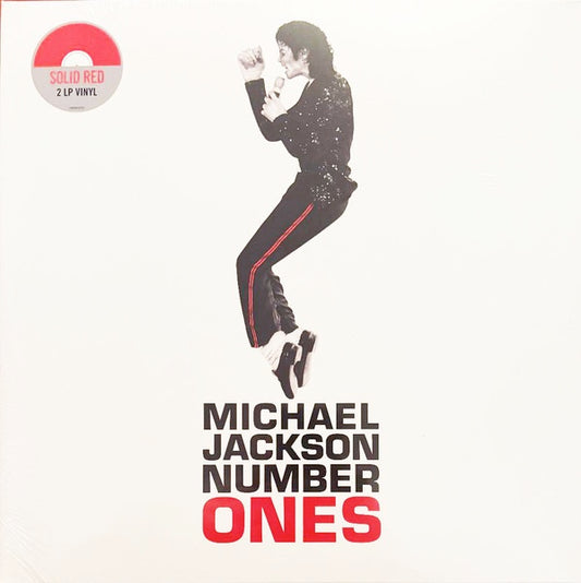 Image of Front Cover of 2xLP - NEW/NEW - MICHAEL JACKSON, Number Ones (Legacy; 19958410701, Europe 2026 Reissue, 2 Inners, Red Vinyl), ,  - 1016574C