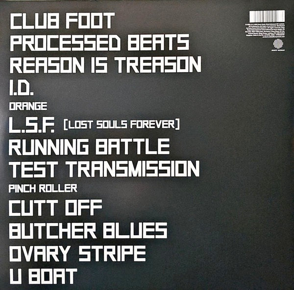 Image of Back Cover of 2xLP - NEW/NEW - KASABIAN, Kasabian (Sony; 19958402101, Europe 2026 Reissue), ,  - 3316275C