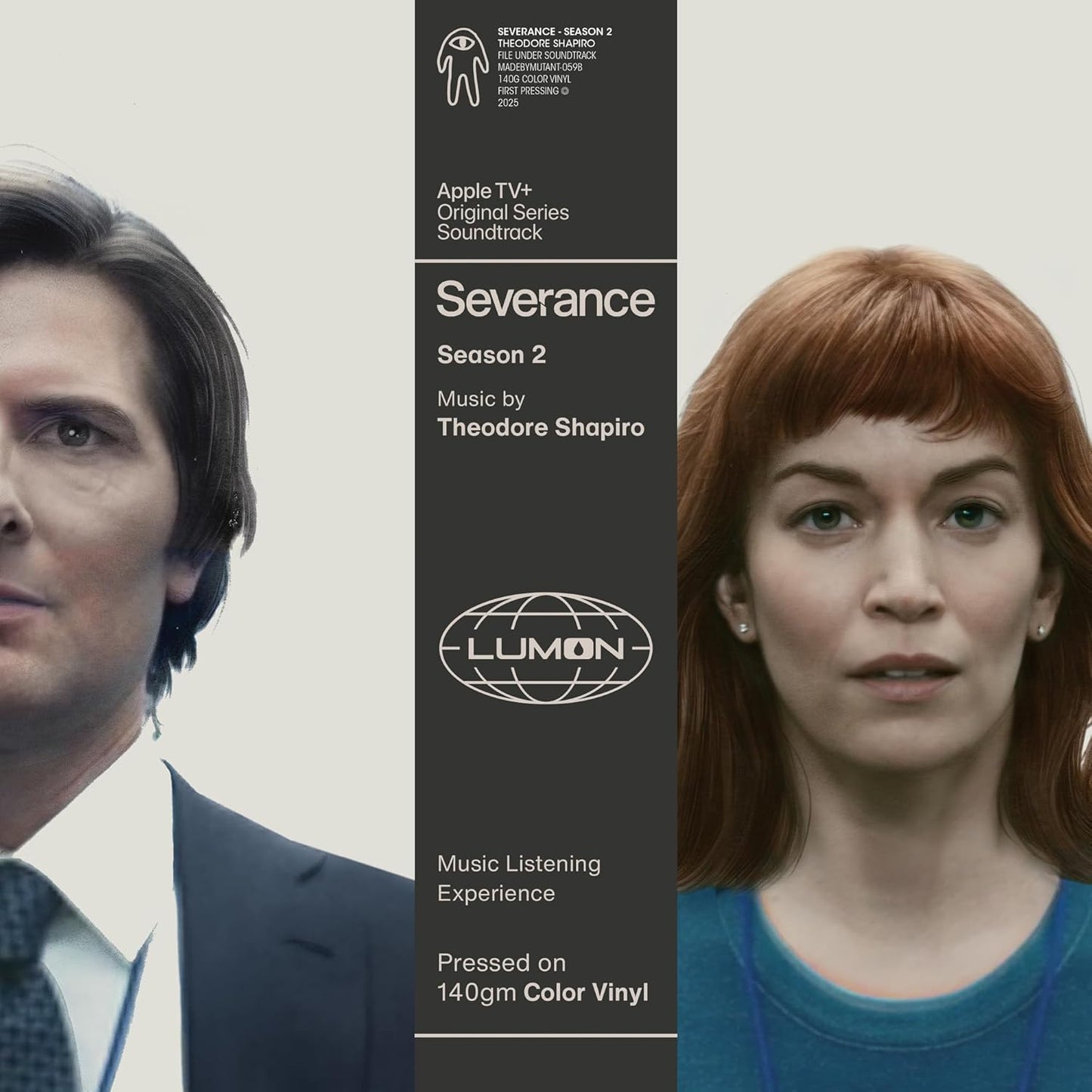 Image of Front Cover of 12" EP - NEW/NEW - THEODORE SHAPIRO, Severance: Season Two (Apple Original Series Soundtrack) (Mutant; 0810155840891, Europe 2026, Gatefold, Booklet, Limited Grey Vinyl, Download Code), ,  - 1516187C