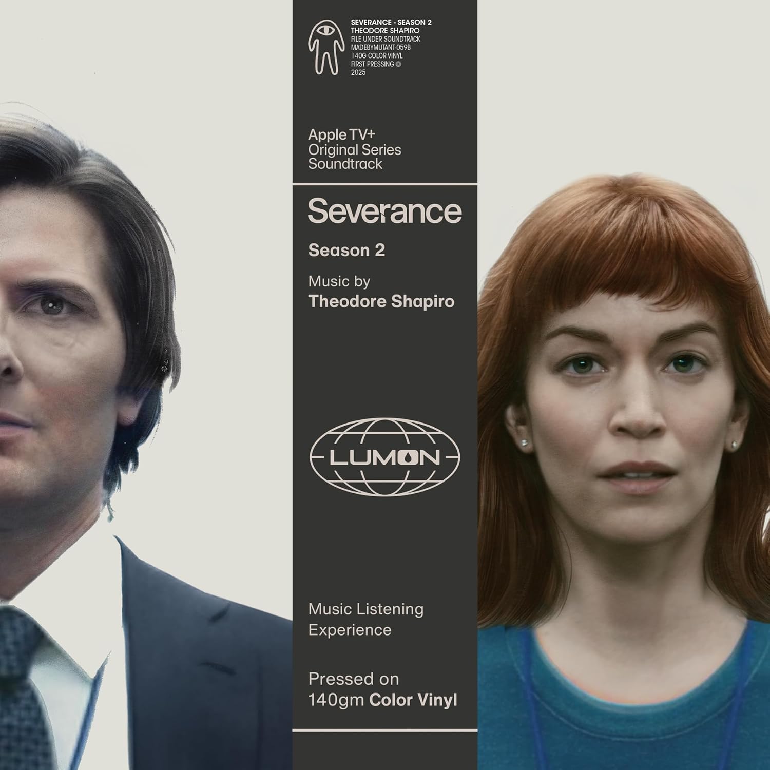 Image of Front Cover of 12" EP - NEW/NEW - THEODORE SHAPIRO, Severance: Season Two (Apple Original Series Soundtrack) (Mutant; 0810155840891, Europe 2026, Gatefold, Booklet, Limited Grey Vinyl, Download Code), ,  - 1516187C