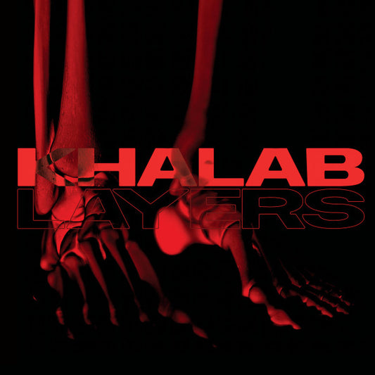 Image of Front Cover of LP - VG+/VG+ - KHALAB*, Layers (Hyperjazz Records; HJ011, Italy 2023), , On his new album Layers, Khalab acknowledges and celebrates the encounters that have shaped his ever-evolving musical vision. The record represents the culmination of a creative journey that began with Eunoto EP (Black Acre Records, 2015), evolved with the Afro-Futuristic soundscapes of 2018 s highly acclaimed album Black Noise 2084 (On The Corner Records), and has since developed further through a series of exp