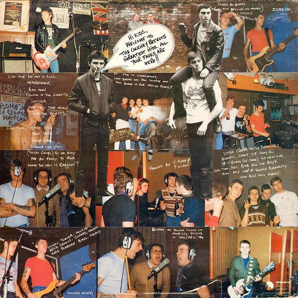 Image of Back Cover of LP - VG/G+ - COCKNEY REJECTS, Greatest Hits Vol. 1 (EMI; ZONO 101, UK 1980), ,  - 1226405E