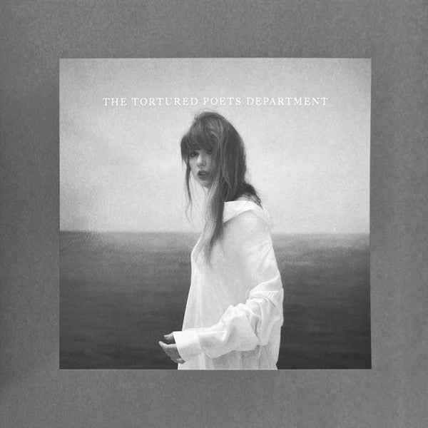 Image of Front Cover of 2xLP - NEW/NEW - TAYLOR SWIFT, The Tortured Poets Department (Republic Records; 5893331, Worldwide 2024, Gatefold, 2 Inners & Booket, Gray [Smoke Gray] Vinyl), ,  - 0236254E