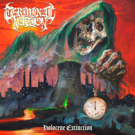 Image of Front Cover of 0326348E: LP - TERMINAL NATION, Holocene Extinction (20 Buck Spin; SPIN131, US 2020)   VG+/VG+