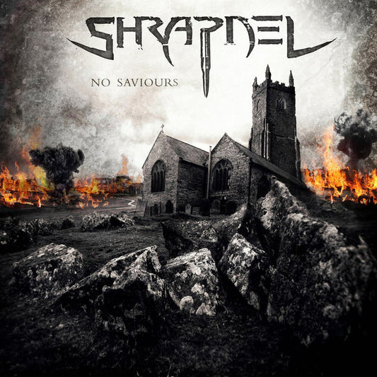 Image of Front Cover of CD - VG+/VG+ - SHRAPNEL, No Saviours (Self-Released; none, UK 2009, Jewel Case), ,  - 0316218C