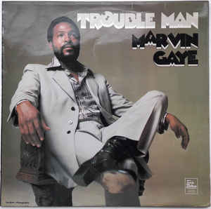 Image of Front Cover of LP - VG/VG - MARVIN GAYE, Trouble Man (Tamla Motown  ; STML 11225, UK 1973, Laminated Sleeve, Inner), Vinyl plays great with subtle noise during intros.,  - 4346339S