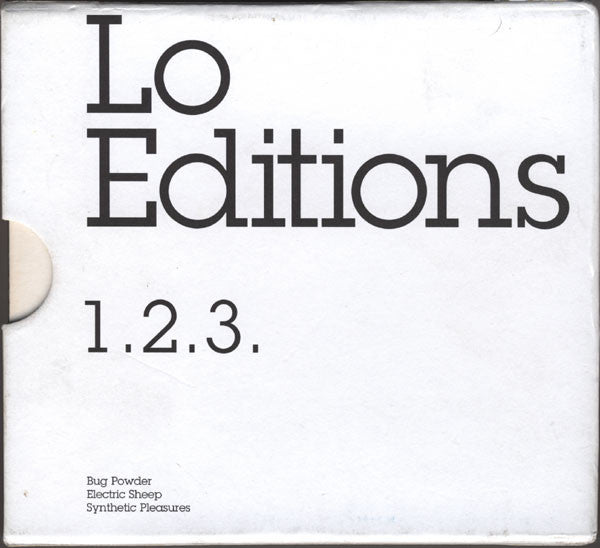 Image of Front Cover of 0356156S: CD - VARIOUS, 1.2.3. (Lo Editions; LoCD-01, UK )   VG+/VG+