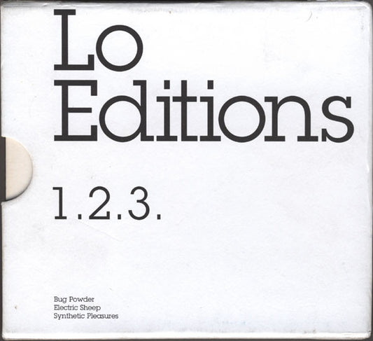 Image of Front Cover of 0356156S: CD - VARIOUS, 1.2.3. (Lo Editions; LoCD-01, UK )   VG+/VG+