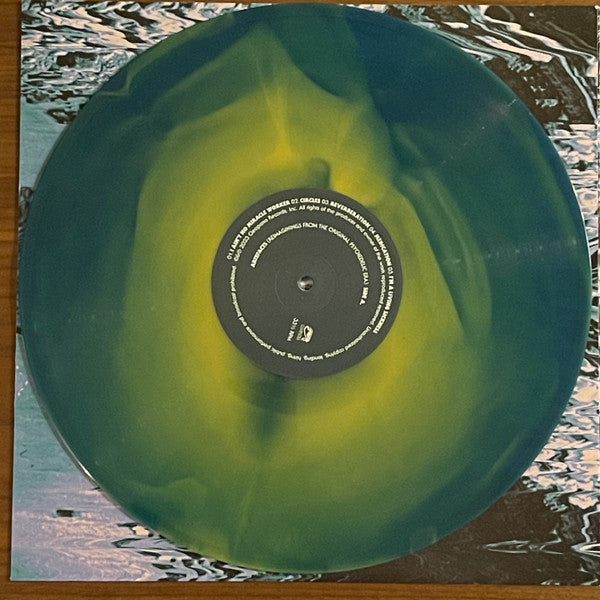 Image of Label Cover of 0326384E: LP - THE KVB, Artefacts (Reimaginings From The Original Psychedelic Era) (Cleopatra; CLO3898LP-BYH, US 2023, Inner, Blue/Yellow Haze vinyl)   VG+/VG+