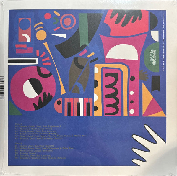 Image of Back Cover of 0326400E: 2xLP - DJ YODA, Home Cooking Deluxe (Lewis Recordings; LEWIS092LX, UK 2023, Picture Sleeve, 2 Inners, with 7) Opened Instore  EX/EX